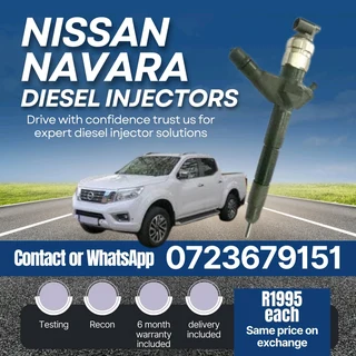 Nissan Navara Diesel Injectors for sale