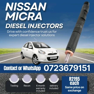 Nissan Micra Diesel Injectors for sale