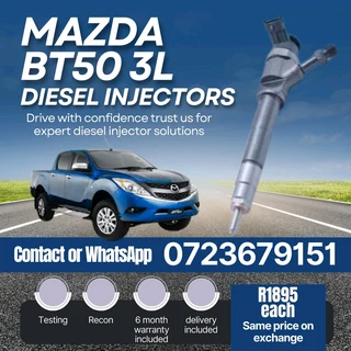 Mazda BT50.3L Diesel Injectors for sale