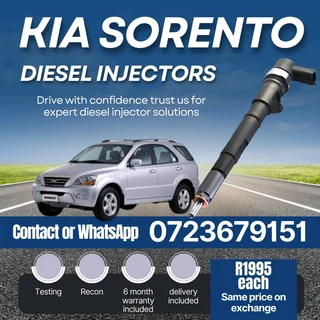 Kia Sorento Diesel Injectors for sale
