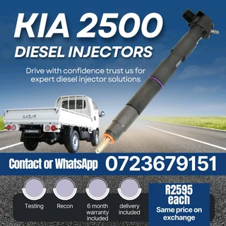 Kia 2500 Diesel Injectors for sale