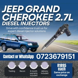 Jeep Grand Cherokee 2.7L Diesel Injectors for sale