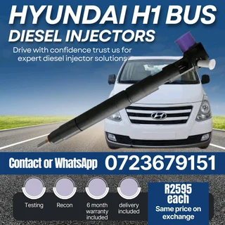 Hyundai H1 Bus Diesel Injectors for sale