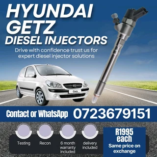 Hyundai Getz Diesel Injectors for sale