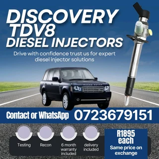 Discovery TDV8 Diesel Injectors for sale