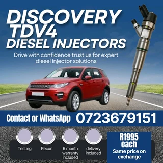 Discovery TDV4 Diesel Injectors for sale