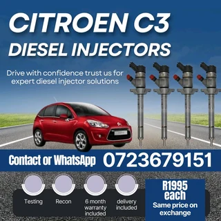 Citroen C3 Diesel Injectors for sale