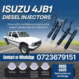 Isuzu 4JB1 Diesel Injectors for sale