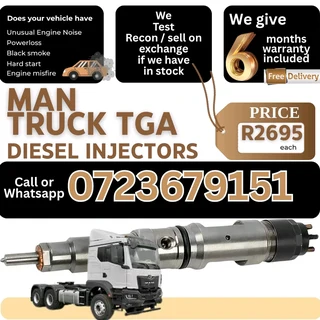 Man Truck Tga Diesel Injectors For Sale