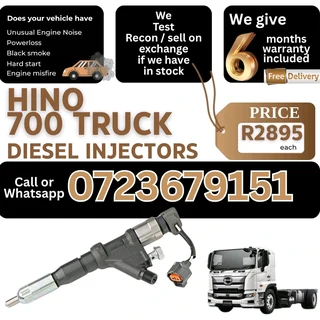 Hino 700 Truck Diesel Injectors for sale