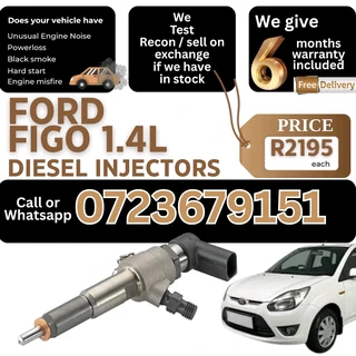 Ford Figo 1.4L Diesel Injectors for sale