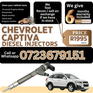 Chevrolet Captiva Diesel Injectors for sale