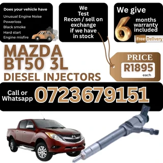 Mazda BT50 Diesel Injectors for sale