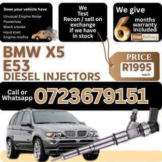 BMW X5 E53 Diesel Injectors for sale