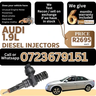 Audi 1.9L Diesel Injectors for sale