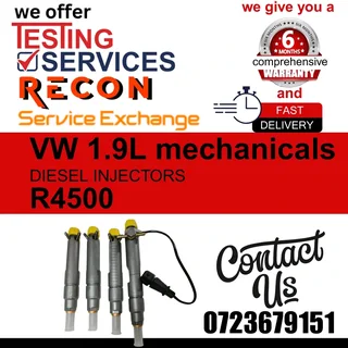 VW 1.9l mechanical Diesel Injectors for sale