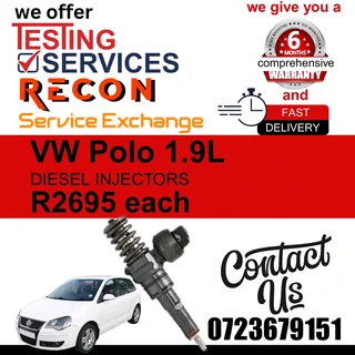 VW Polo 1.9L Diesel Injectors for sale
