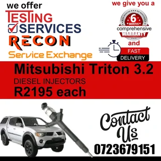 Mitsubishi Triton 3.2L Diesel Injectors for sale