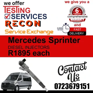 Mercedes Sprinter Diesel Injectors for sale