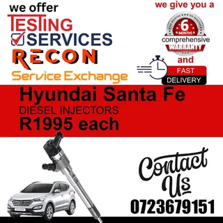 Hyundai Santa Fe Diesel Injectors for sale