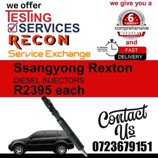 Ssangyong Rexton Diesel Injectors for sale