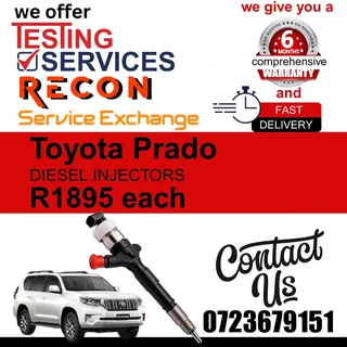 Toyota Prado Diesel Injectors for sale