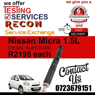 Nissan Micra Diesel Injectors for sale