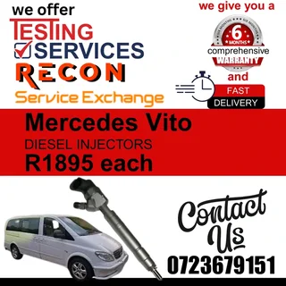 Mercedes Vito Diesel Injectors for sale