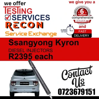 Ssangyong Kyron Diesel Injectors for sale