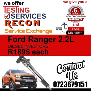 Ford Ranger 2.2L Diesel Injectors for sale