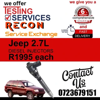 Jeep 2.7L Diesel Injectors for sale