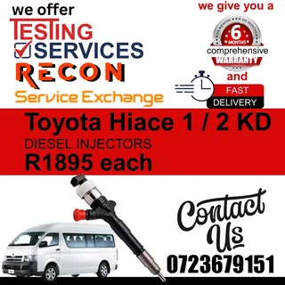 Toyota Hilux 1 / 2 KD Diesel Injectors for sale