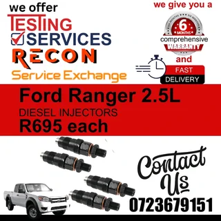 Ford Ranger 2.5L Diesel Injectors for sale