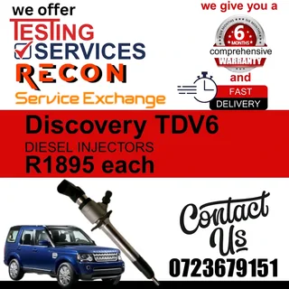Discovery TDV6 Diesel Injectors for sale