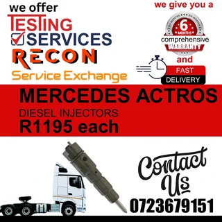 Mercedes Actros Diesel Injectors for sale