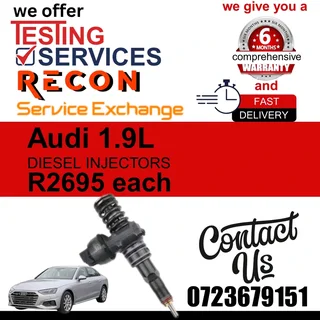 Audi 1.9L Diesel Injectors for sale
