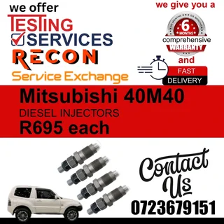 Mitsubishi 40M40 Diesel Injectors for sale