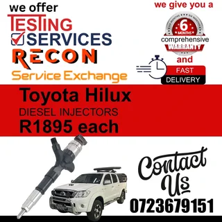 Toyota Hilux Diesel Injectors for sale