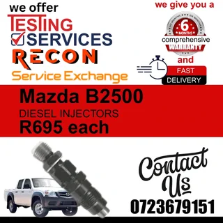 Mazda B2500 Diesel Injectors for sale