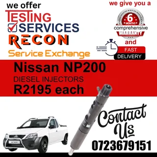 Nissan NP200 Diesel Injectors for sale