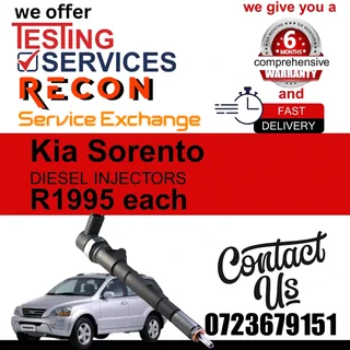 Kia Sorento Diesel Injectors for sale