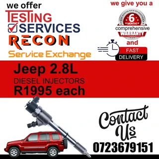Jeep 2.8L Diesel Injectors for sale