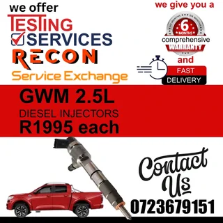 GWM 2.5L Diesel Injectors for sale