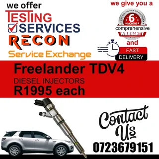 Freelander TDV4 Diesel Injectors for sale