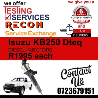 Isuzu KB250 Diesel Injectors for sale