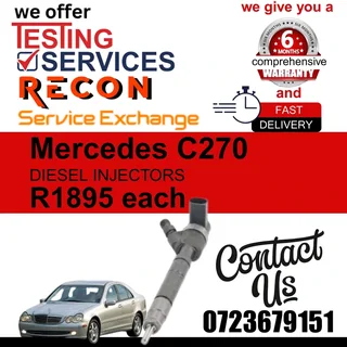 Mercedes C270 Diesel Injectors for sale