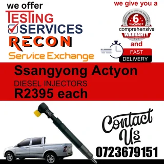 Ssangyong Actyon Diesel Injectors for sale