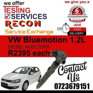 VW Bluemotion 1.2L Diesel Injectors for sale