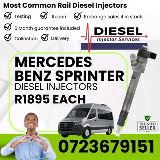 Mercedes Benz Sprinter Diesel Injectors for sale
