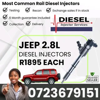 Jeep 2.8L Diesel Injectors for sale